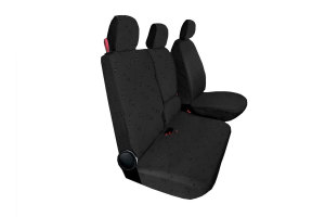 Fits Fiat *: Doblo Cargo Seat Covers Black