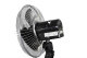 Fan 8 inches with a strong suction cup, black, 24 Volt