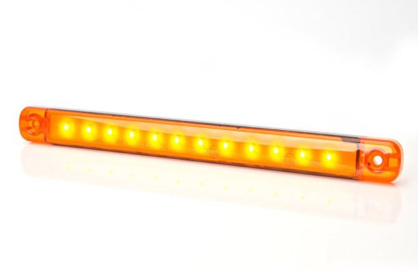 LED Seitenmarkierungsleuchten Positionsleuchten gelb mit 0,5m