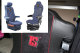 Suitable for Mercedes*: Atego, Axor, Actros (1996-2014) design seat covers