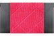Passend für DAF*: XF105 / XF106 / CF (2012-...) Sitzbezüge mit TS Logo Kunstlederrand schwarz Kordstoff, abgesteppt, rot