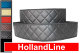 Adatto per Mercedes*: Actros MP4 | MP5 (2011-...) HollandLine, rivestimento base sedili, finta pelle