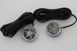 GYLLE LED Modul mit 6 LED, weiss, mit Kabel und e-Pr&uuml;fzeichen