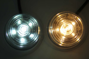 Original GYLLE LED module Clearance light with 6 LED, white