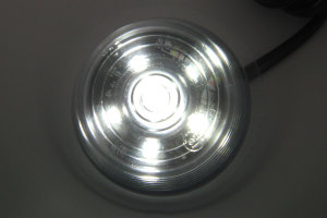 Original GYLLE LED-modul med 6 lysdioder, med kabel och e-m&auml;rke kallvit