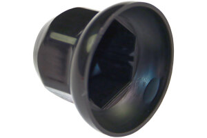 1x camion dado copriruota plastica 32mm nero