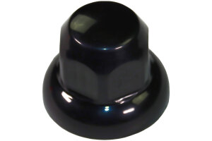 1x camion dado copriruota plastica 32mm nero