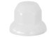 1x Truck Wheel nut Cap, plastic 32mm white