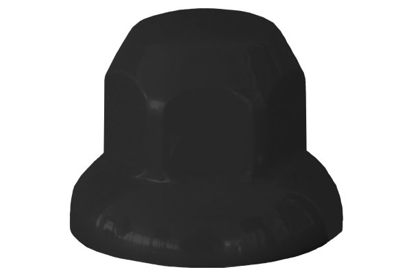 1x Truck Wheel nut Cap, plastic 33mm black