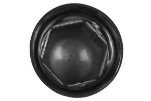1x Truck Wheel nut Cap, plastic 32mm chrome