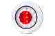 LED rear lamp, built-in version 10-30V, rear - rear fog lamp incl. 2 round, 5 m cable and e-mark