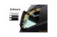 Fits Renault*:T-Serie (2014-...) Climair trucks SET Rain and wind deflectors - plugged - Black