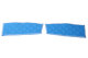 Passend für DAF*: XF106 EURO6 (2013-...) StyleLine Türverkleidungen carbon blau, Kunstleder