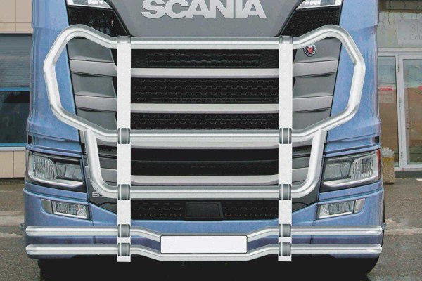Adatto per Scania*: R, S (2016-...) Mega bull bar, Ø 76 mm