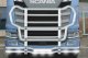 Adatto per Scania*: R, S (2016-...) Mega bull bar, Ø 76 mm Set di 7 luci LED, bianco
