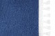 Wildlederoptik Lkw Bettgardine 3 teilig, mit Quastenbommel dunkelblau weiß Länge 179 cm