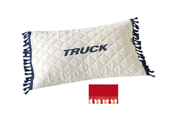 Universal truck head pillow red