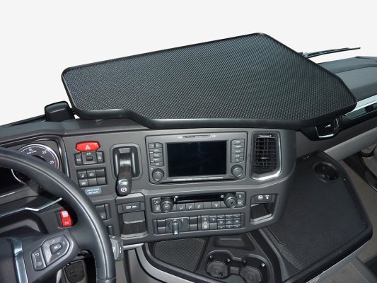 Suitable for Scania*: R + S (2016-...) Medium table next generation version 1 black