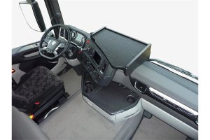 Suitable for Scania*: R + S (2016-...) Medium table next generation version 2 black
