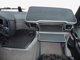 Suitable for Scania*: R + S (2016-...) Passenger table next generation version 2