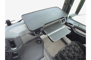 Suitable for Scania*: R + S (2016-...) Passenger table next generation version 2 black