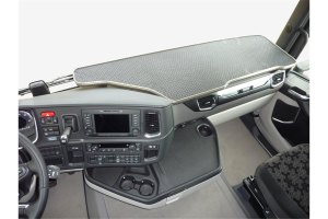 Adatto per Scania*: R+S (2016-...) Tavolo XXL Next Generation Version 2 look alluminio