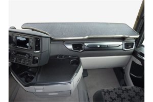 Adatto per Scania*: R+S (2016-...) Tavolo XXL Next Generation Version 2 look alluminio