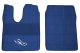 Suitable for MAN *: truck floor mats leatherette  TGS,TGM,TGL,TGA ( M/L/LX ) blue with Logo ClassicLine