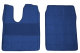 Passend für MAN*: Lkw Fußmatten TGS,TGM,TGL,TGA ( M/L/LX ) blau ohne Logo ClassicLine, Kunstleder