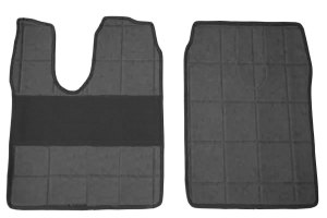Suitable for MAN *: truck floor mats leatherette  TGS,TGM,TGL,TGA ( M/L/LX ) black without Logo ClassicLine