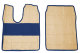 Suitable for MAN *: truck floor mats leatherette  TGS,TGM,TGL,TGA ( M/L/LX ) beige without Logo ClassicLine