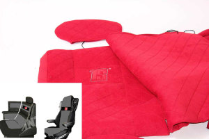 Suitable for MB*: MP4 | MP5 (2011-...) seat covers Cord...