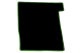Suitable for DAF*: XF105 (2005-2013) - Velours Doormats - border colour green