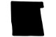 Passend für DAF*: XF105 (2005-2013) - Velours Fußmatten - Umrandungs-Farbe Schwarz