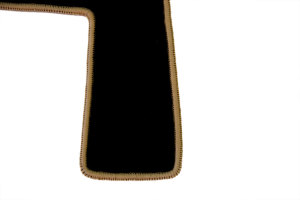 Suitable for DAF*: XF105 (2005-2013) - Velours Doormats - border colour beige