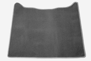 Suitable for DAF*: XF105 (2005-2012) automatic - Velour engine tunnel cover - border colour grey