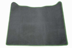 Suitable for DAF*: XF105 (2005-2012) automatic - Velour engine tunnel cover - border colour green