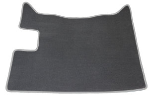 Suitable for DAF*: XF106 EURO6 (2013-...) manual - Velour engine tunnel cover - border colour grey