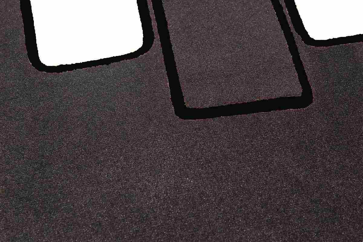 Velour Fußmatten Komplettset passend für Actros MP4
