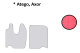 Lämplig för Mercedes*: Atego (1998-...), Axor (2001-...) Golvmattor röda - utan ClassicLine-logotyp, läderimitation