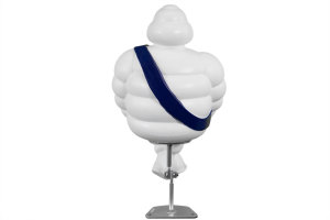 De nieuwe originele Michelin man (BIB), Bibendum voor op het dak (40cm) man