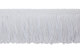 TS Fringes by the metre embellishments for truck curtains & drapes white