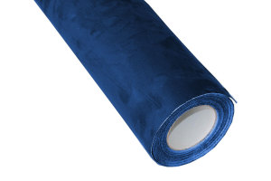 Selbstklebende Wildlederoptik Wrapping Folie f&uuml;r Innen, 1,4x1m, blau