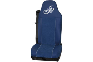 TOYOUN 2+1 Universele Voorstoelhoezen – Grijs, Voor Bestelwagens, Met Hoofdsteunhoezen En Zij-airbagopening