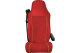 Truck-seat cover ClassicLine - Extreme - Mod.A - red-red - without Logo