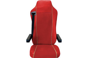 Truck-seat cover ClassicLine - Extreme - Mod.B - red-red - without Logo