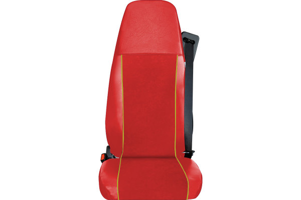 Truck-seat cover ClassicLine - Extreme - Mod.C - red-red - without Logo