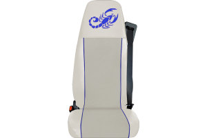 Truck-seat cover ClassicLine - Extreme - Mod.C - beige-beige - with Logo