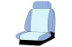 Lkw Sitzbezug ClassicLine - Extreme - Mod.E - schwarz-schwarz - mit Logo