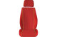 Truck-seat cover ClassicLine - Extreme - Mod.E - red-red - without Logo